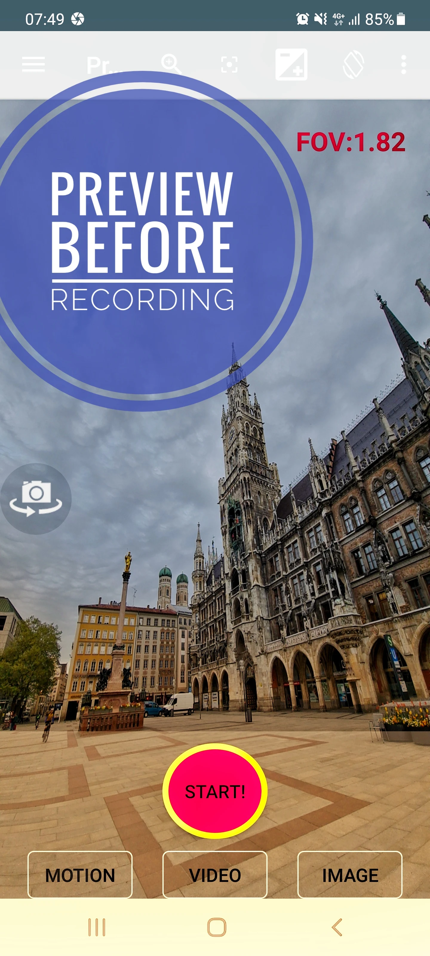 Background Video Recorder Pro screenshot