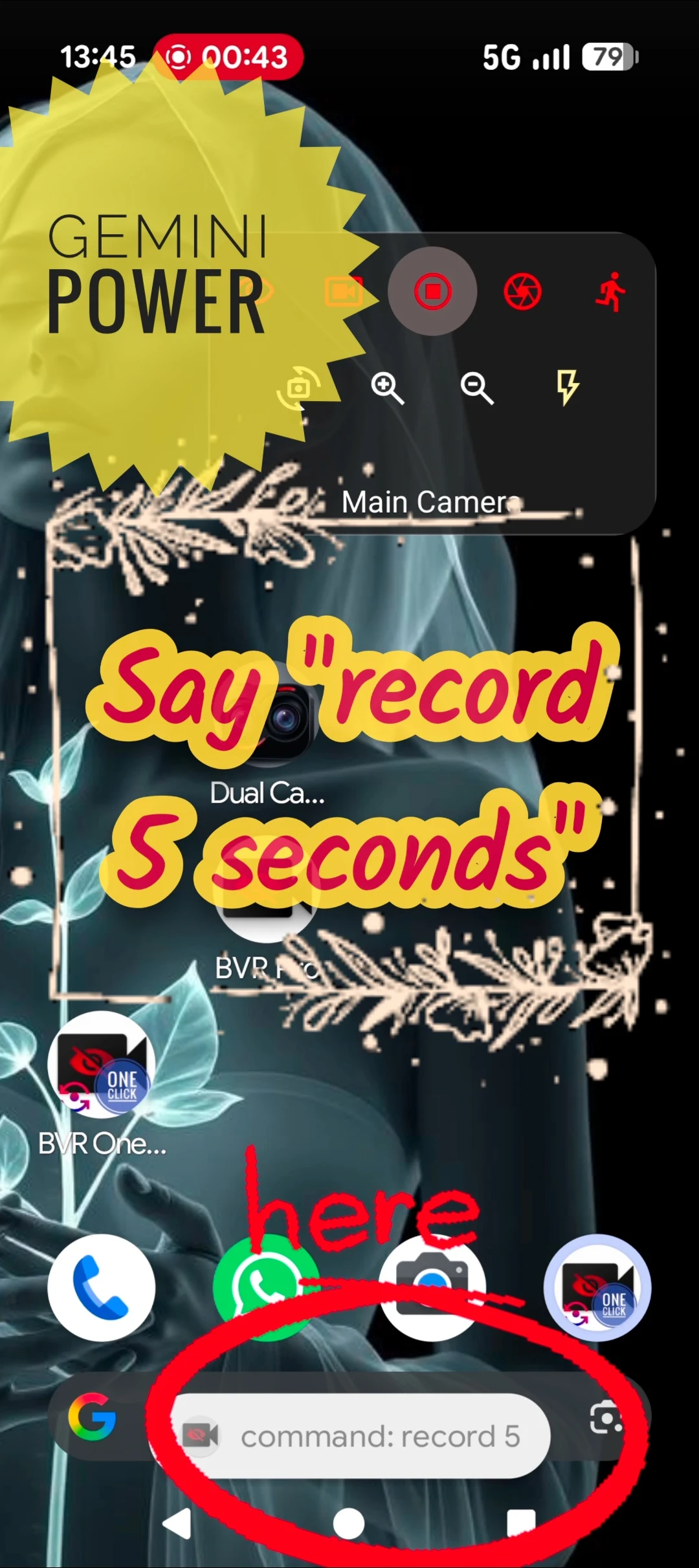 Background Video Recorder Pro screenshot